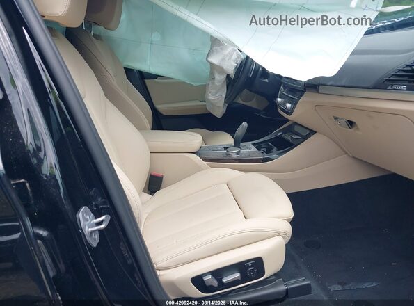5UXTR9C56JLD68943 2018 BMW X3 Black Front interior view