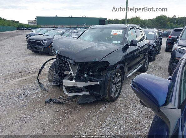 5UXTR9C56JLD68943 2018 BMW X3 Black Front left