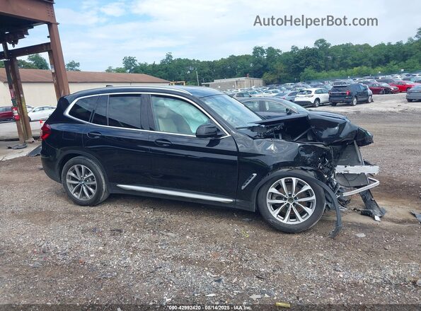 5UXTR9C56JLD68943 2018 BMW X3 Black Rear interior view