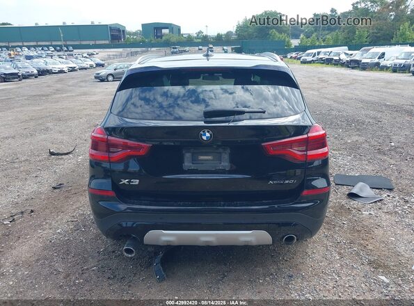 5UXTR9C56JLD68943 2018 BMW X3 Black 