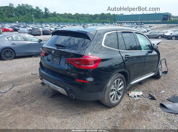 5UXTR9C56JLD68943 2018 BMW X3 Black Rear right