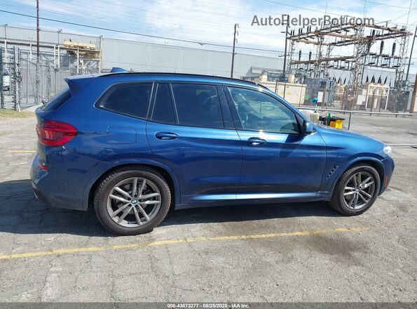 5UXTS1C09M9H64893 2021 BMW X3 Blue Widok wnętrza 360 stopni