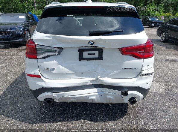5UXTY3C00M9E32853 2021 BMW X3 White 