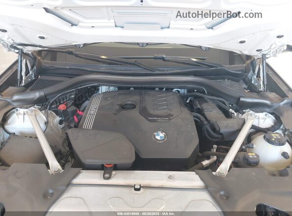 5UXTY3C04M9H92093 2021 BMW X3 White Rear view