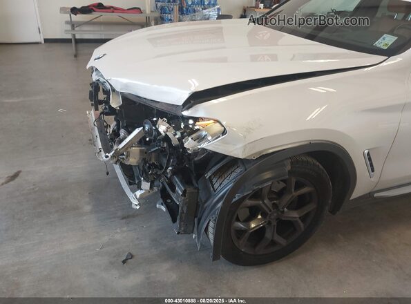 5UXTY3C04M9H92093 2021 BMW X3 White 