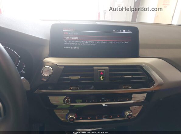 5UXTY3C04M9H92093 2021 BMW X3 White 