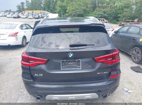 5UXTY3C06M9F44735 2021 BMW X3 Gray 