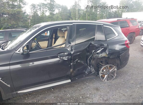 5UXTY3C06M9F44735 2021 BMW X3 Gray Դիմացի տեսք