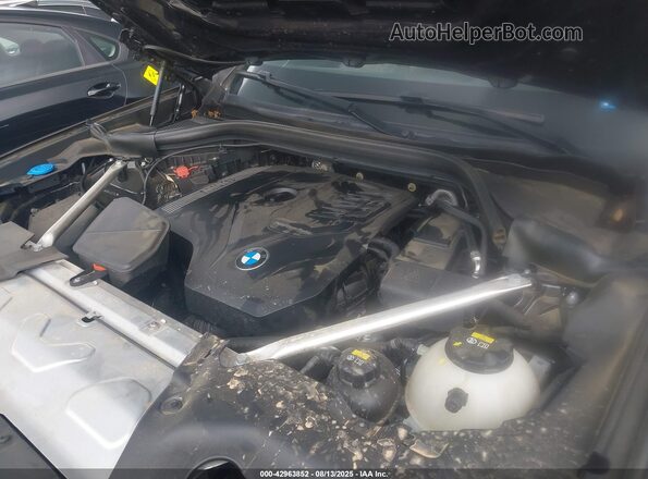 5UXTY3C06M9F44735 2021 BMW X3 Gray Հետևի տեսք