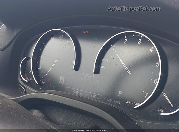 5UXTY3C06M9F44735 2021 BMW X3 Gray Հետևի նստատեղերի տեսք