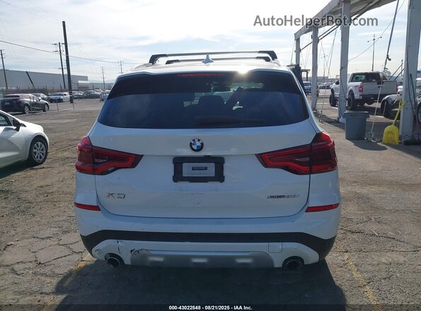 5UXTY3C07M9F05393 2021 BMW X3 White 