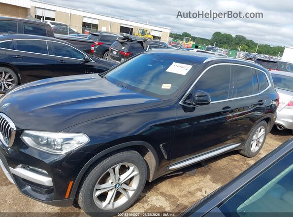 5UXTY3C0XLLU72856 2020 BMW X3 Black Панорамний вид салону 360°