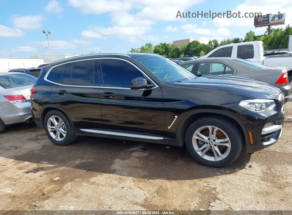 5UXTY3C0XLLU72856 2020 BMW X3 Black Вид задньої частини салону