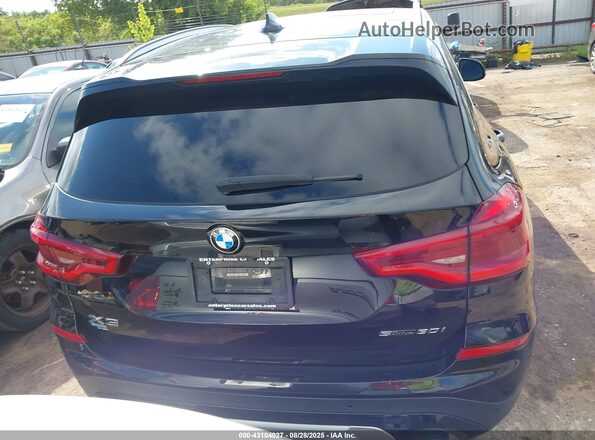 5UXTY3C0XLLU72856 2020 BMW X3 Black 