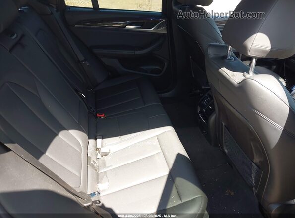 5UXTY5C00M9F41888 2021 BMW X3 Black VIN კოდის სტიკერის ხედი