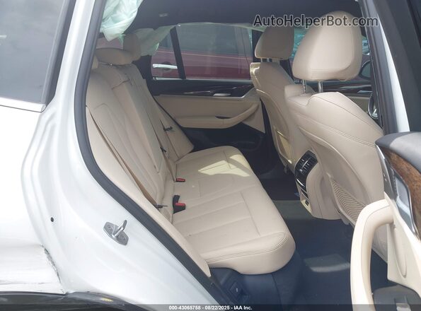 5UXTY5C04L9D58508 2020 BMW X3 White VIN sticker view