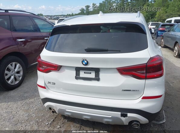 5UXTY5C04L9D58508 2020 BMW X3 White 