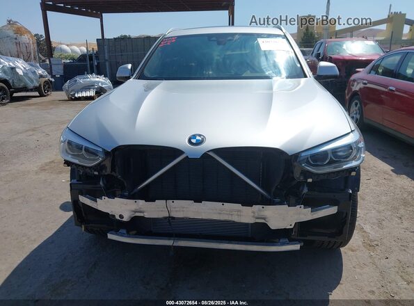 5UXTY5C05M9G94198 2021 BMW X3 Silver უკანა სალონის ხედი