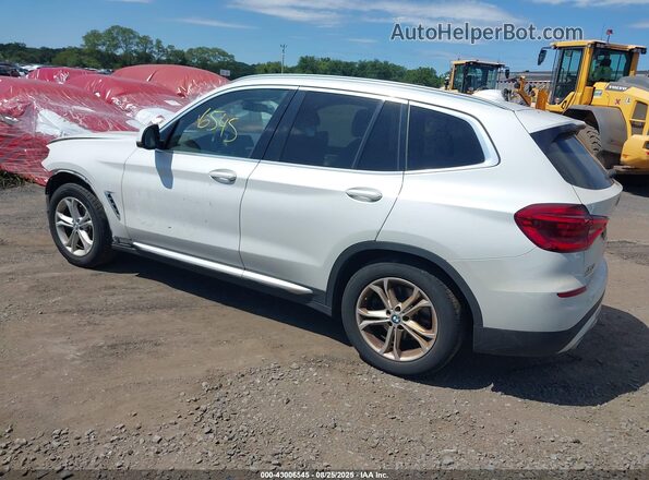 5UXTY5C06M9E01991 2021 BMW X3 White Tył lewy