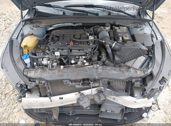 5XXG14J27MG049400 2021 KIA K5 Light Blue Вид сзади