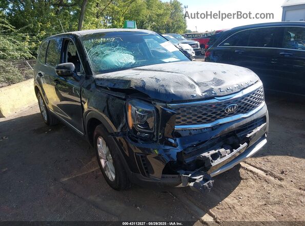5XYP24HC0MG100548 2021 KIA TELLURIDE Black Widok z przodu