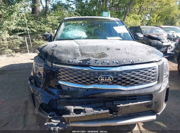 5XYP24HC0MG100548 2021 KIA TELLURIDE Black Widok zestawu wskaźników