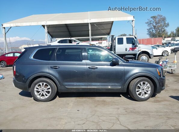 5XYP2DHC9MG184305 2021 KIA TELLURIDE Gray Widok wnętrza z tyłu
