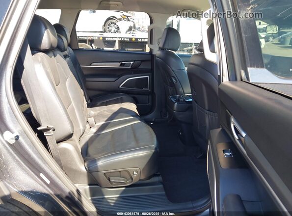 5XYP2DHC9MG184305 2021 KIA TELLURIDE Gray Widok naklejki z numerem VIN