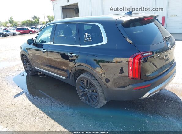 5XYP54HC0MG152012 2021 KIA TELLURIDE Black Trasero izquierdo