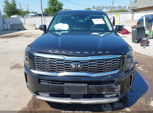 5XYP54HC0MG152012 2021 KIA TELLURIDE Black Vista del cuadro de instrumentos