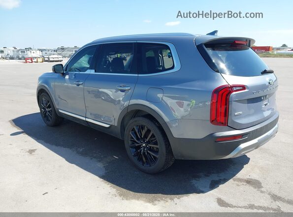 5XYP5DHC2MG104740 2021 KIA TELLURIDE Серый Задняя левая четверть
