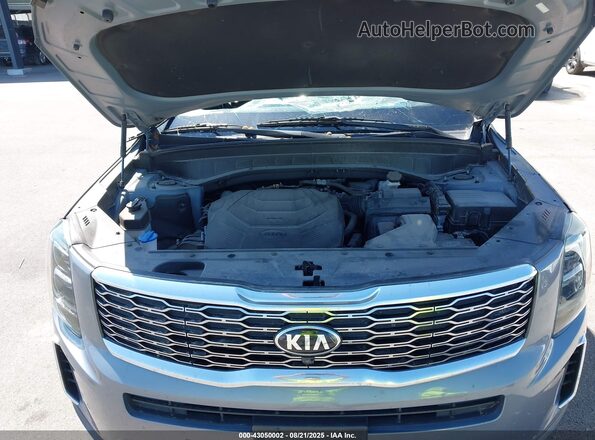 5XYP5DHC2MG104740 2021 KIA TELLURIDE Серый Вид сзади