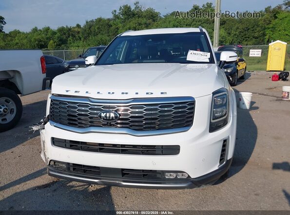 5XYP5DHC4MG157486 2021 KIA TELLURIDE White Instrument cluster view