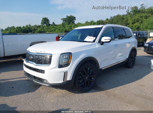 5XYP5DHC4MG157486 2021 KIA TELLURIDE White Front left
