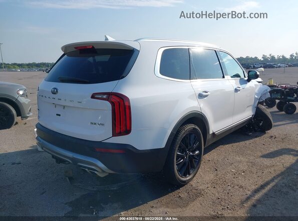 5XYP5DHC4MG157486 2021 KIA TELLURIDE White Rear right