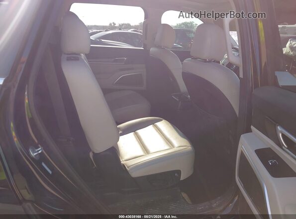5XYP64HC2MG111975 2021 KIA TELLURIDE Black Widok naklejki z numerem VIN