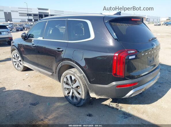 5XYP64HC2MG111975 2021 KIA TELLURIDE Black Tył lewy