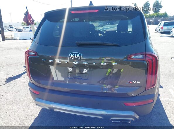 5XYP64HC7MG110594 2021 KIA TELLURIDE Brown 
