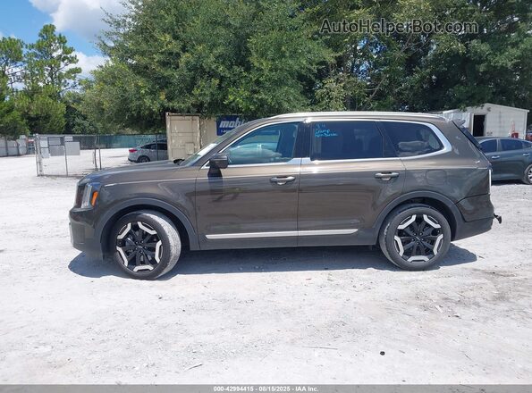 5XYP6DGCXPG344640 2023 KIA TELLURIDE Коричневый Панорамный вид салона 360°