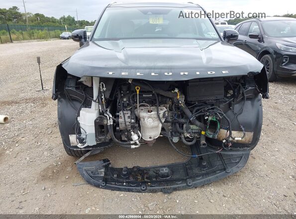 5XYP6DHC4MG181557 2021 KIA TELLURIDE Black Դիմացի տեսք