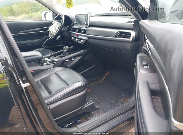 5XYP6DHC5MG103093 2021 KIA TELLURIDE Black Front interior view