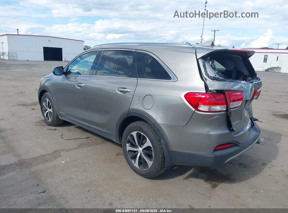 5XYPHDA50JG422256 2018 KIA SORENTO Gray 