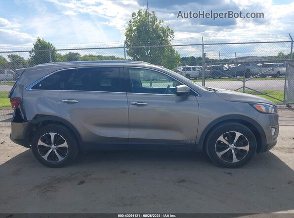 5XYPHDA50JG422256 2018 KIA SORENTO Gray 