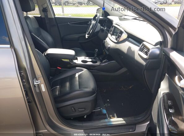 5XYPHDA50JG422256 2018 KIA SORENTO Gray 