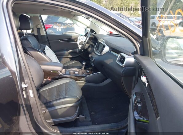 5XYPHDA54LG647346 2020 KIA SORENTO Gray Vista interior delantera