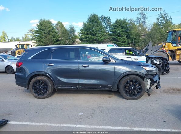 5XYPHDA54LG647346 2020 KIA SORENTO Gray Vista interior trasera