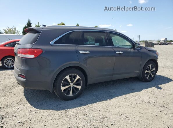 5XYPHDA55JG395801 2018 KIA SORENTO Charcoal 