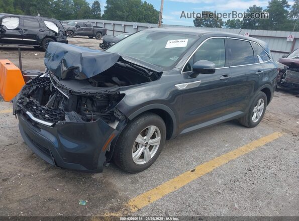 5XYRG4LC2MG016698 2021 KIA SORENTO Серый Передняя левая четверть