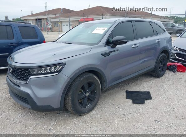 5XYRG4LC2MG024851 2021 KIA SORENTO Gray Przód lewy
