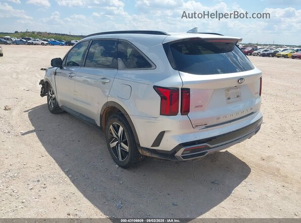 5XYRHDLF7MG030717 2021 KIA SORENTO Silver უკანა მარცხენა